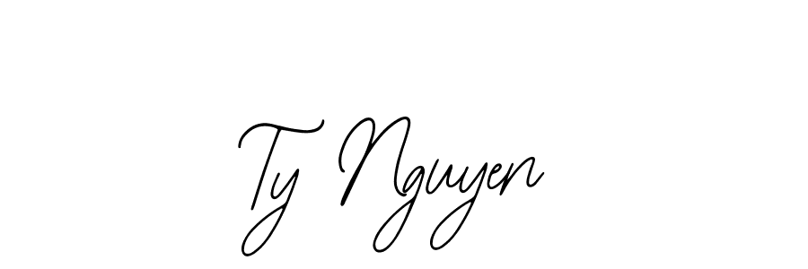 Also You can easily find your signature by using the search form. We will create Ty Nguyen name handwritten signature images for you free of cost using Bearetta-2O07w sign style. Ty Nguyen signature style 12 images and pictures png