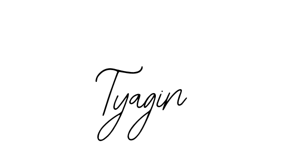 Use a signature maker to create a handwritten signature online. With this signature software, you can design (Bearetta-2O07w) your own signature for name Tyagin. Tyagin signature style 12 images and pictures png