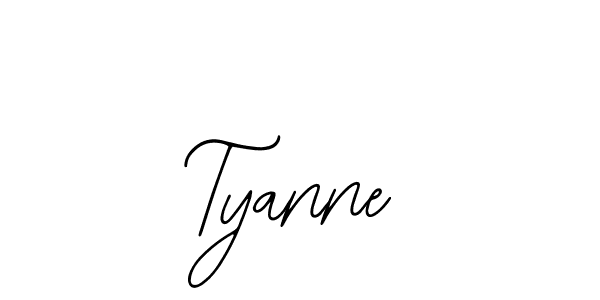 Use a signature maker to create a handwritten signature online. With this signature software, you can design (Bearetta-2O07w) your own signature for name Tyanne. Tyanne signature style 12 images and pictures png