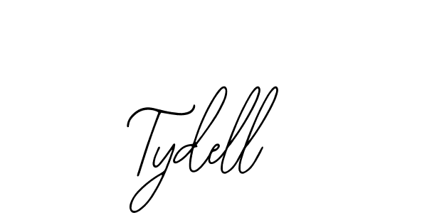 You should practise on your own different ways (Bearetta-2O07w) to write your name (Tydell) in signature. don't let someone else do it for you. Tydell signature style 12 images and pictures png