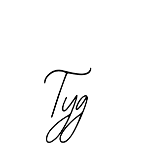 Also we have Tyg name is the best signature style. Create professional handwritten signature collection using Bearetta-2O07w autograph style. Tyg signature style 12 images and pictures png