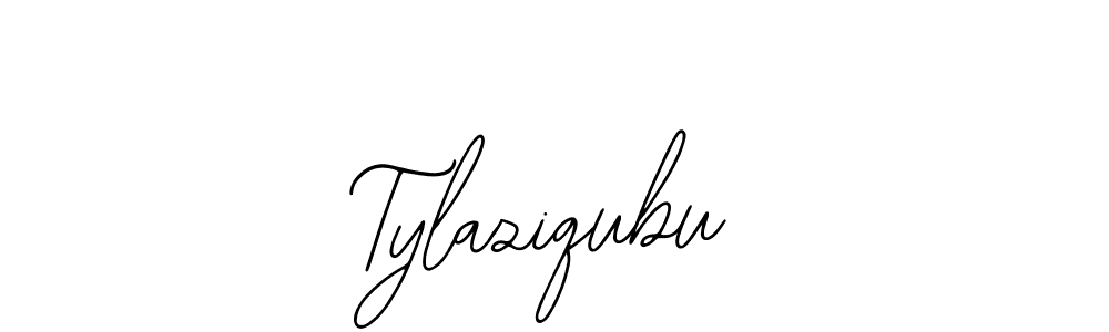 Make a beautiful signature design for name Tylaziqubu. With this signature (Bearetta-2O07w) style, you can create a handwritten signature for free. Tylaziqubu signature style 12 images and pictures png