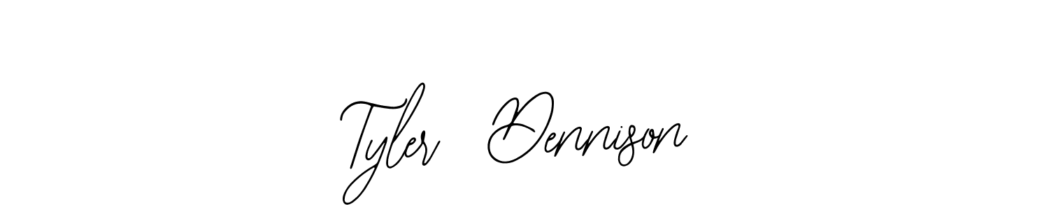 Make a beautiful signature design for name Tyler  Dennison. Use this online signature maker to create a handwritten signature for free. Tyler  Dennison signature style 12 images and pictures png