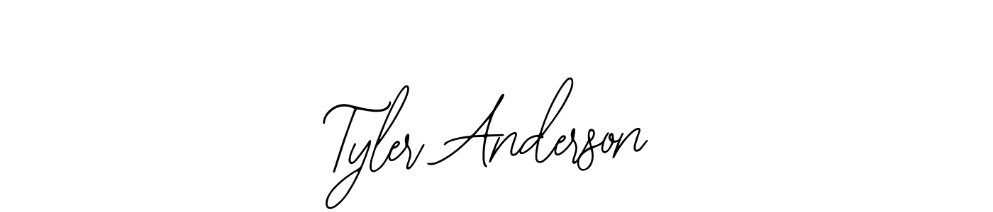Design your own signature with our free online signature maker. With this signature software, you can create a handwritten (Bearetta-2O07w) signature for name Tyler Anderson. Tyler Anderson signature style 12 images and pictures png