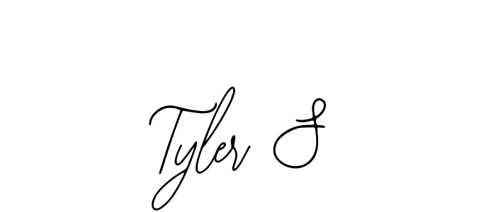 You can use this online signature creator to create a handwritten signature for the name Tyler S. This is the best online autograph maker. Tyler S signature style 12 images and pictures png