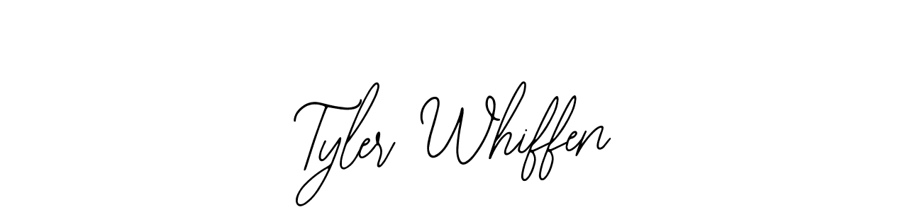 Design your own signature with our free online signature maker. With this signature software, you can create a handwritten (Bearetta-2O07w) signature for name Tyler Whiffen. Tyler Whiffen signature style 12 images and pictures png