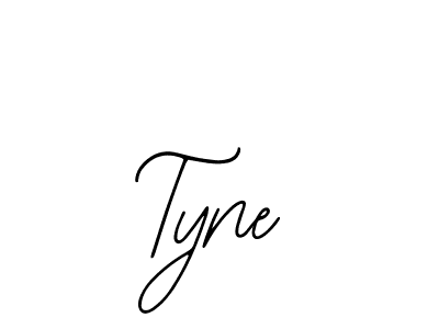 How to make Tyne signature? Bearetta-2O07w is a professional autograph style. Create handwritten signature for Tyne name. Tyne signature style 12 images and pictures png