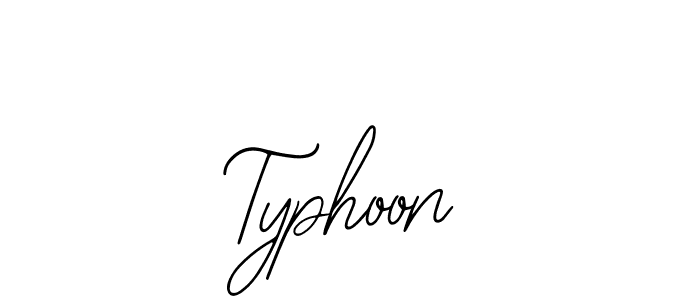 How to make Typhoon signature? Bearetta-2O07w is a professional autograph style. Create handwritten signature for Typhoon name. Typhoon signature style 12 images and pictures png