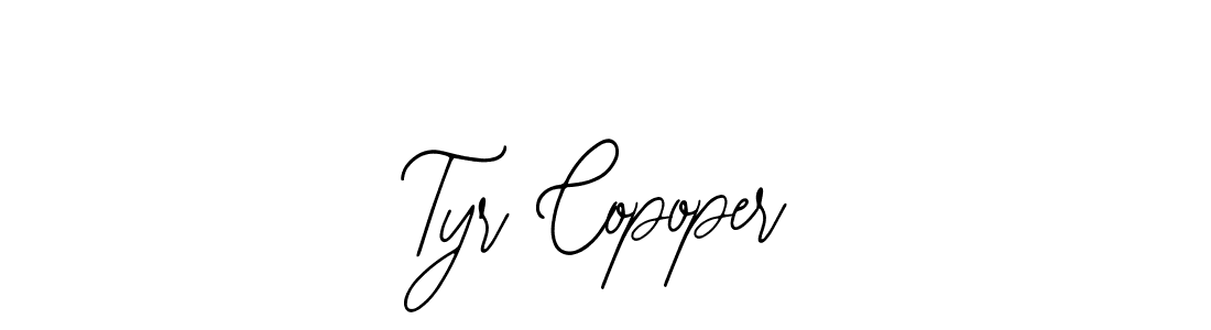 How to Draw Tyr Copoper signature style? Bearetta-2O07w is a latest design signature styles for name Tyr Copoper. Tyr Copoper signature style 12 images and pictures png