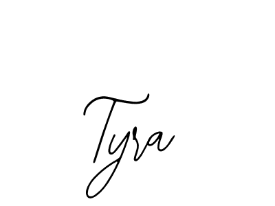 You should practise on your own different ways (Bearetta-2O07w) to write your name (Tyra) in signature. don't let someone else do it for you. Tyra signature style 12 images and pictures png