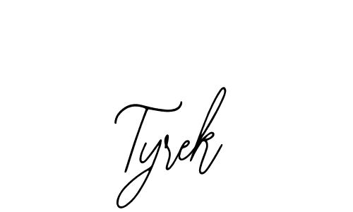 Here are the top 10 professional signature styles for the name Tyrek. These are the best autograph styles you can use for your name. Tyrek signature style 12 images and pictures png