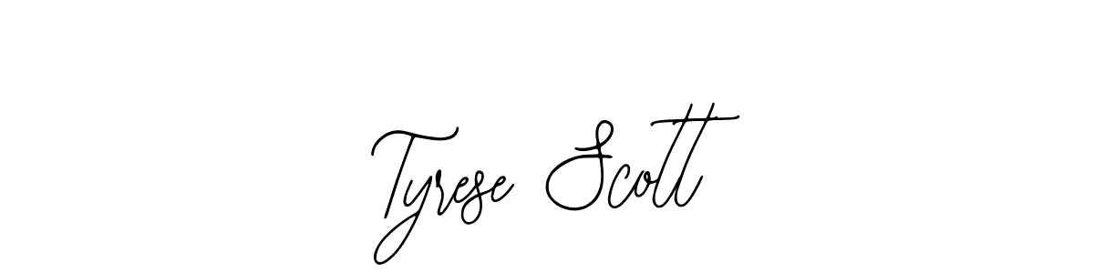 Bearetta-2O07w is a professional signature style that is perfect for those who want to add a touch of class to their signature. It is also a great choice for those who want to make their signature more unique. Get Tyrese Scott name to fancy signature for free. Tyrese Scott signature style 12 images and pictures png