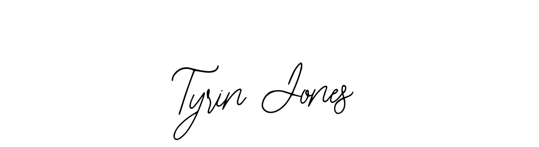 Make a beautiful signature design for name Tyrin Jones. With this signature (Bearetta-2O07w) style, you can create a handwritten signature for free. Tyrin Jones signature style 12 images and pictures png