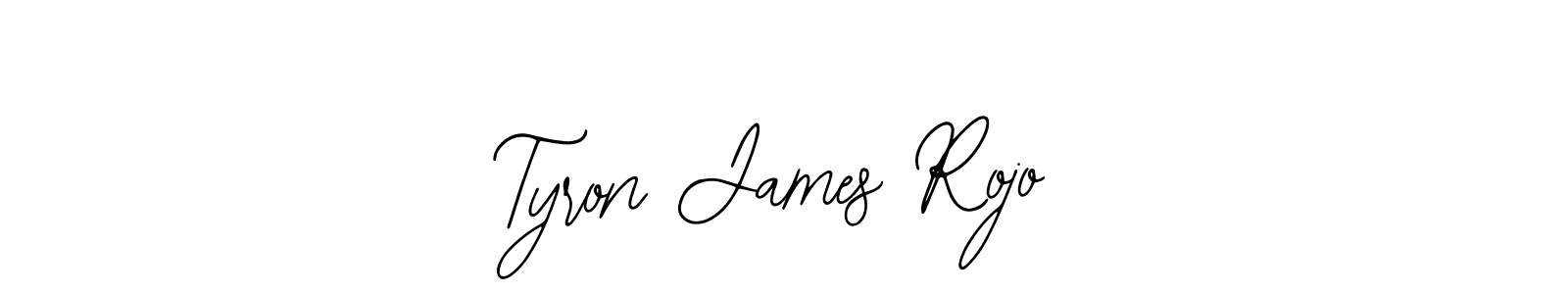 It looks lik you need a new signature style for name Tyron James Rojo. Design unique handwritten (Bearetta-2O07w) signature with our free signature maker in just a few clicks. Tyron James Rojo signature style 12 images and pictures png