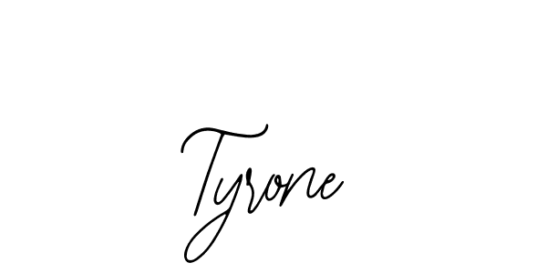 Use a signature maker to create a handwritten signature online. With this signature software, you can design (Bearetta-2O07w) your own signature for name Tyrone. Tyrone signature style 12 images and pictures png