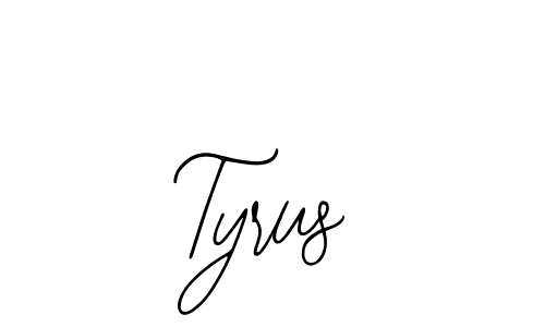 Use a signature maker to create a handwritten signature online. With this signature software, you can design (Bearetta-2O07w) your own signature for name Tyrus. Tyrus signature style 12 images and pictures png