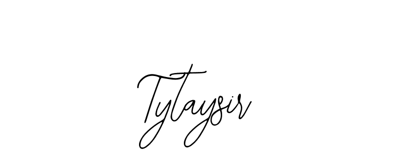 The best way (Bearetta-2O07w) to make a short signature is to pick only two or three words in your name. The name Tytaysir include a total of six letters. For converting this name. Tytaysir signature style 12 images and pictures png