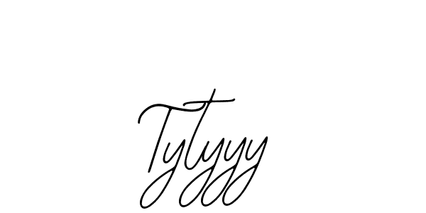 Design your own signature with our free online signature maker. With this signature software, you can create a handwritten (Bearetta-2O07w) signature for name Tytyyy. Tytyyy signature style 12 images and pictures png