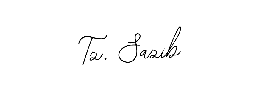 It looks lik you need a new signature style for name Tz. Sazib. Design unique handwritten (Bearetta-2O07w) signature with our free signature maker in just a few clicks. Tz. Sazib signature style 12 images and pictures png
