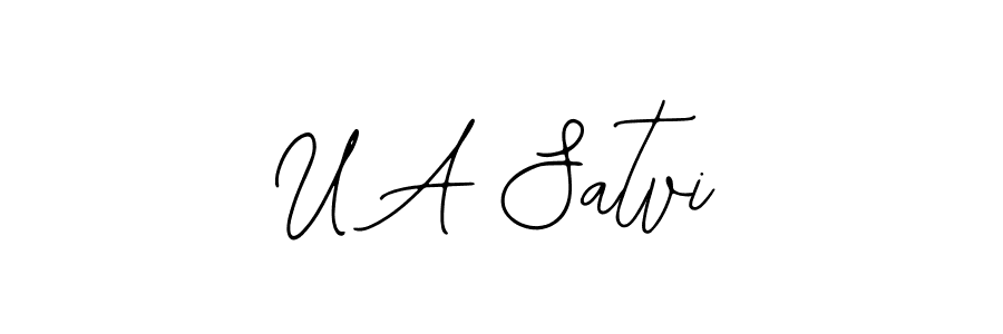 You can use this online signature creator to create a handwritten signature for the name U A Satvi. This is the best online autograph maker. U A Satvi signature style 12 images and pictures png