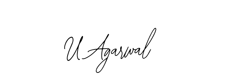 Make a short U Agarwal signature style. Manage your documents anywhere anytime using Bearetta-2O07w. Create and add eSignatures, submit forms, share and send files easily. U Agarwal signature style 12 images and pictures png