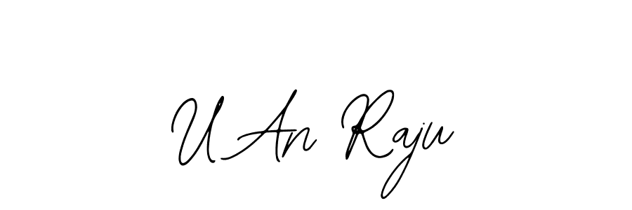How to make U An Raju signature? Bearetta-2O07w is a professional autograph style. Create handwritten signature for U An Raju name. U An Raju signature style 12 images and pictures png