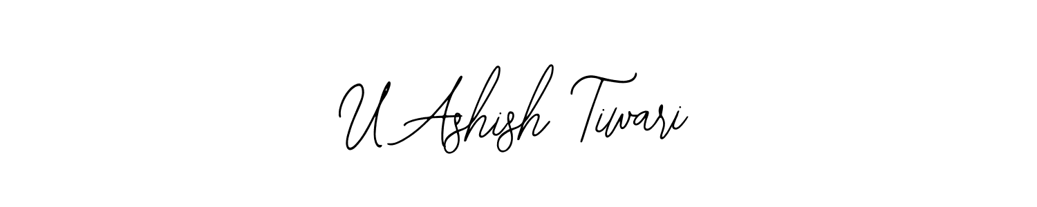 How to Draw U Ashish Tiwari signature style? Bearetta-2O07w is a latest design signature styles for name U Ashish Tiwari. U Ashish Tiwari signature style 12 images and pictures png