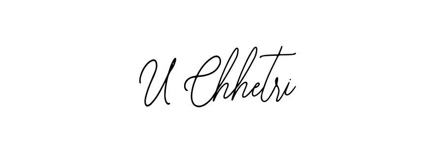 Make a beautiful signature design for name U Chhetri. Use this online signature maker to create a handwritten signature for free. U Chhetri signature style 12 images and pictures png