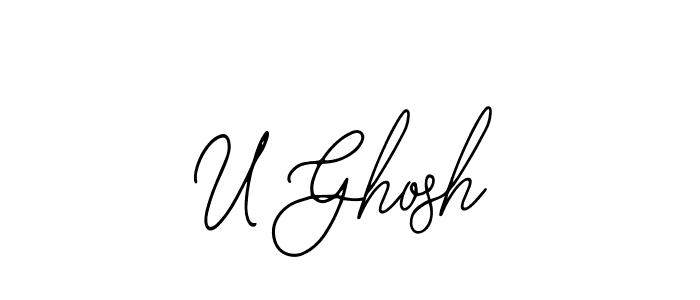 Best and Professional Signature Style for U Ghosh. Bearetta-2O07w Best Signature Style Collection. U Ghosh signature style 12 images and pictures png