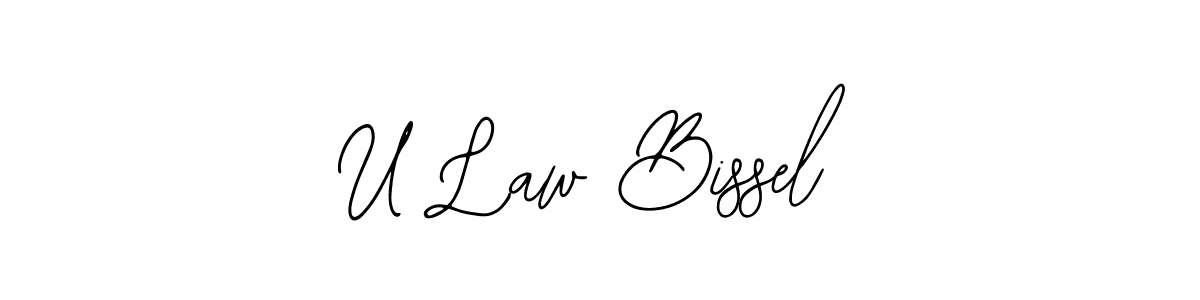 Check out images of Autograph of U Law Bissel name. Actor U Law Bissel Signature Style. Bearetta-2O07w is a professional sign style online. U Law Bissel signature style 12 images and pictures png