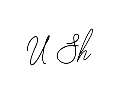 It looks lik you need a new signature style for name U Sh. Design unique handwritten (Bearetta-2O07w) signature with our free signature maker in just a few clicks. U Sh signature style 12 images and pictures png