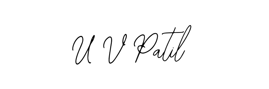 See photos of U V Patil official signature by Spectra . Check more albums & portfolios. Read reviews & check more about Bearetta-2O07w font. U V Patil signature style 12 images and pictures png
