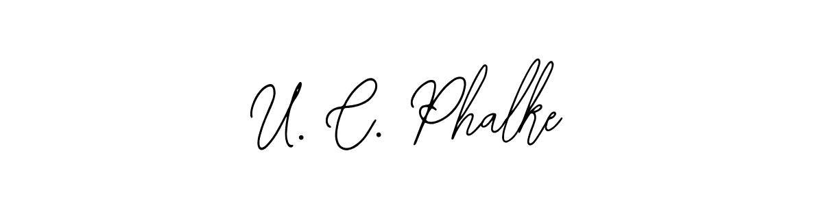 Make a beautiful signature design for name U. C. Phalke. Use this online signature maker to create a handwritten signature for free. U. C. Phalke signature style 12 images and pictures png