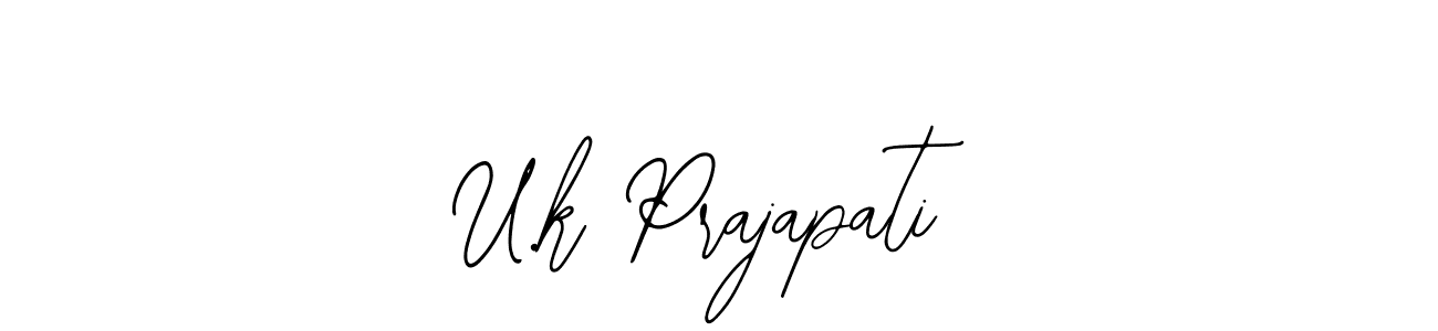 Make a beautiful signature design for name U.k Prajapati. Use this online signature maker to create a handwritten signature for free. U.k Prajapati signature style 12 images and pictures png