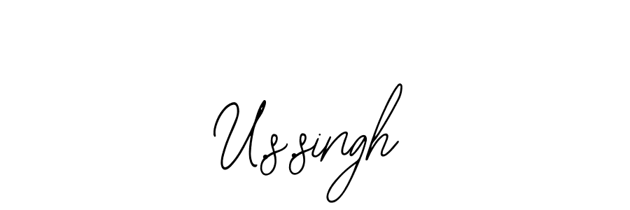 U.s.singh stylish signature style. Best Handwritten Sign (Bearetta-2O07w) for my name. Handwritten Signature Collection Ideas for my name U.s.singh. U.s.singh signature style 12 images and pictures png