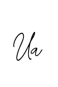 How to make Ua signature? Bearetta-2O07w is a professional autograph style. Create handwritten signature for Ua name. Ua signature style 12 images and pictures png