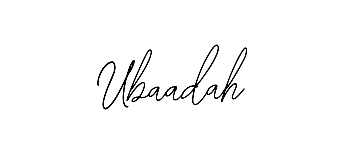 Best and Professional Signature Style for Ubaadah. Bearetta-2O07w Best Signature Style Collection. Ubaadah signature style 12 images and pictures png