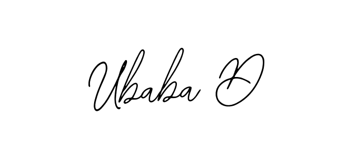 Also You can easily find your signature by using the search form. We will create Ubaba D name handwritten signature images for you free of cost using Bearetta-2O07w sign style. Ubaba D signature style 12 images and pictures png