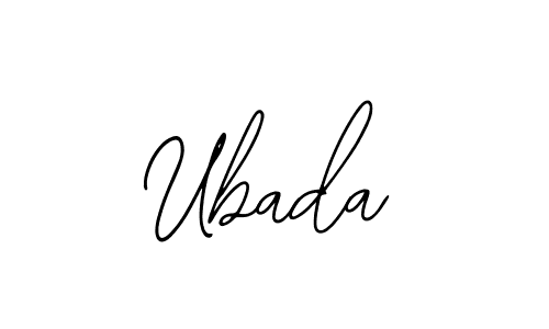 Make a beautiful signature design for name Ubada. Use this online signature maker to create a handwritten signature for free. Ubada signature style 12 images and pictures png