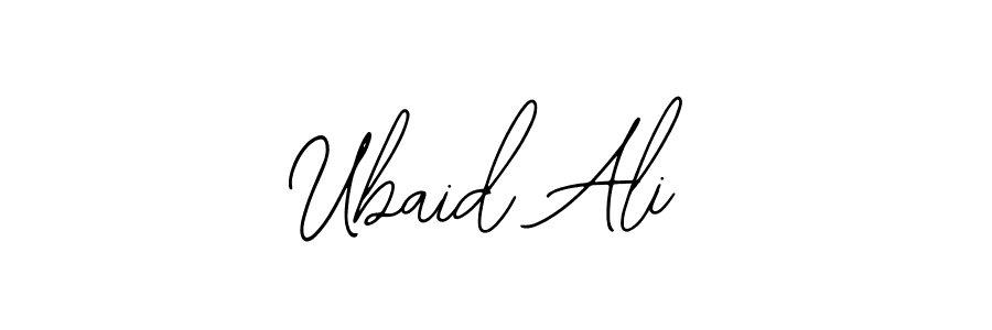 How to Draw Ubaid Ali signature style? Bearetta-2O07w is a latest design signature styles for name Ubaid Ali. Ubaid Ali signature style 12 images and pictures png