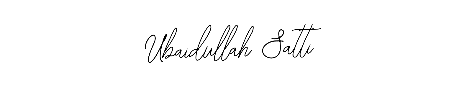 Ubaidullah Satti stylish signature style. Best Handwritten Sign (Bearetta-2O07w) for my name. Handwritten Signature Collection Ideas for my name Ubaidullah Satti. Ubaidullah Satti signature style 12 images and pictures png