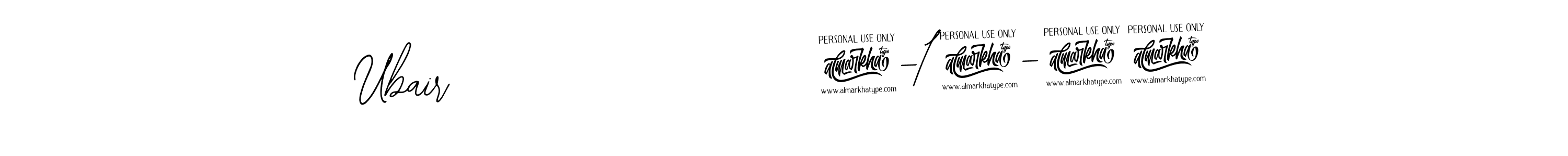 Design your own signature with our free online signature maker. With this signature software, you can create a handwritten (Bearetta-2O07w) signature for name Ubair                  4-17-24. Ubair                  4-17-24 signature style 12 images and pictures png