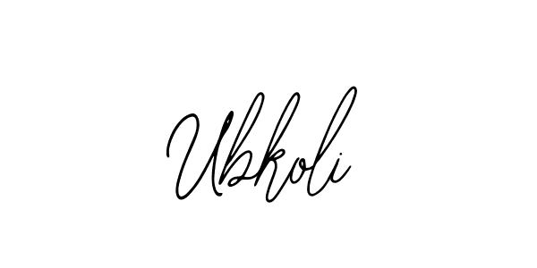 Also we have Ubkoli name is the best signature style. Create professional handwritten signature collection using Bearetta-2O07w autograph style. Ubkoli signature style 12 images and pictures png