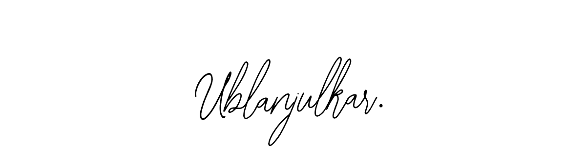 How to Draw Ublanjulkar. signature style? Bearetta-2O07w is a latest design signature styles for name Ublanjulkar.. Ublanjulkar. signature style 12 images and pictures png