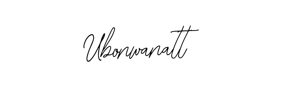 The best way (Bearetta-2O07w) to make a short signature is to pick only two or three words in your name. The name Ubonwanatt include a total of six letters. For converting this name. Ubonwanatt signature style 12 images and pictures png