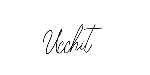 Ucchit stylish signature style. Best Handwritten Sign (Bearetta-2O07w) for my name. Handwritten Signature Collection Ideas for my name Ucchit. Ucchit signature style 12 images and pictures png