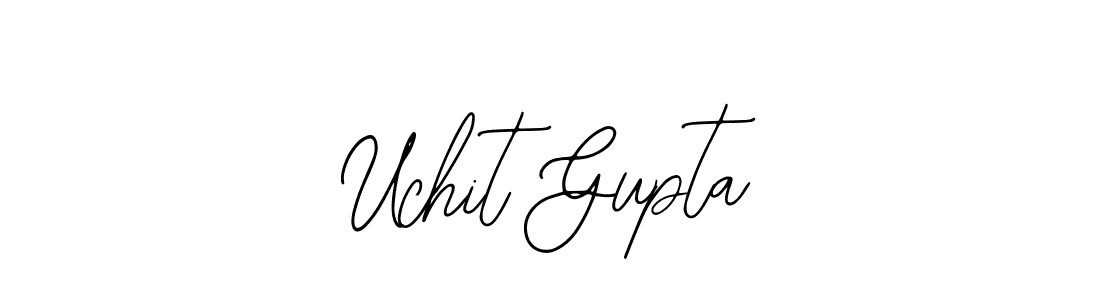 Similarly Bearetta-2O07w is the best handwritten signature design. Signature creator online .You can use it as an online autograph creator for name Uchit Gupta. Uchit Gupta signature style 12 images and pictures png