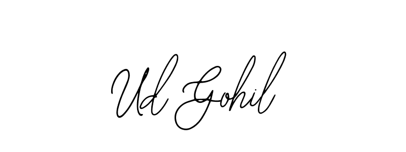 Make a beautiful signature design for name Ud Gohil. With this signature (Bearetta-2O07w) style, you can create a handwritten signature for free. Ud Gohil signature style 12 images and pictures png