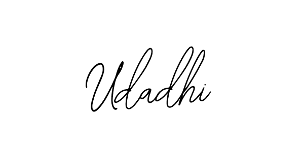 Design your own signature with our free online signature maker. With this signature software, you can create a handwritten (Bearetta-2O07w) signature for name Udadhi. Udadhi signature style 12 images and pictures png