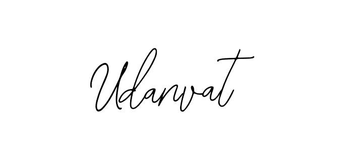 How to make Udanvat signature? Bearetta-2O07w is a professional autograph style. Create handwritten signature for Udanvat name. Udanvat signature style 12 images and pictures png